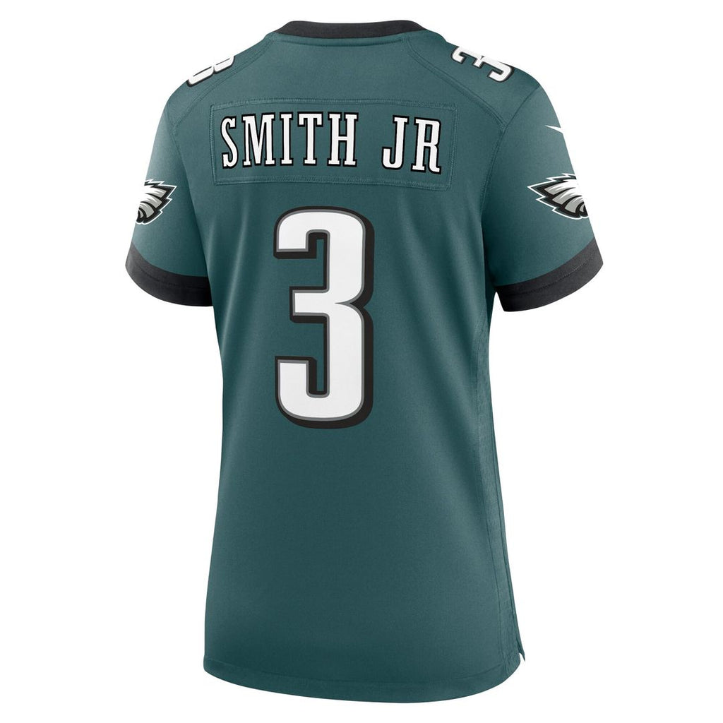 Nolan Smith Philadelphia Eagles Nike Women's Team Game Official Jersey - Midnight Green