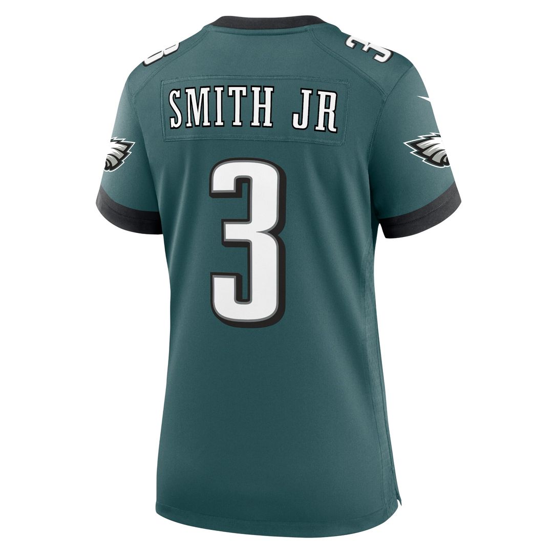 Nolan Smith Philadelphia Eagles Nike Women's Team Game Official Jersey - Midnight Green