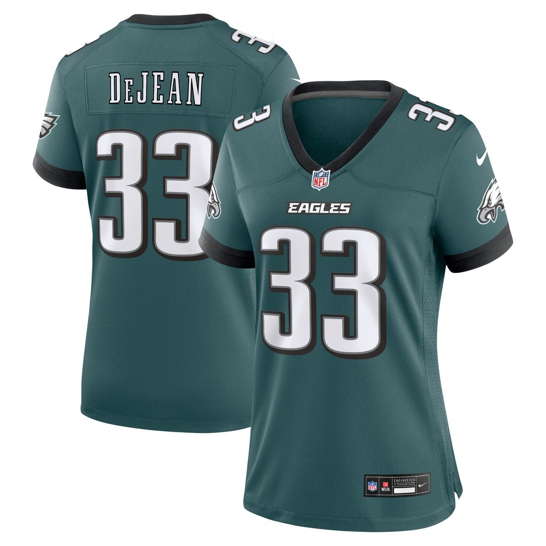 Cooper DeJean Philadelphia Eagles Nike Women's Alternate Game Jersey - Black