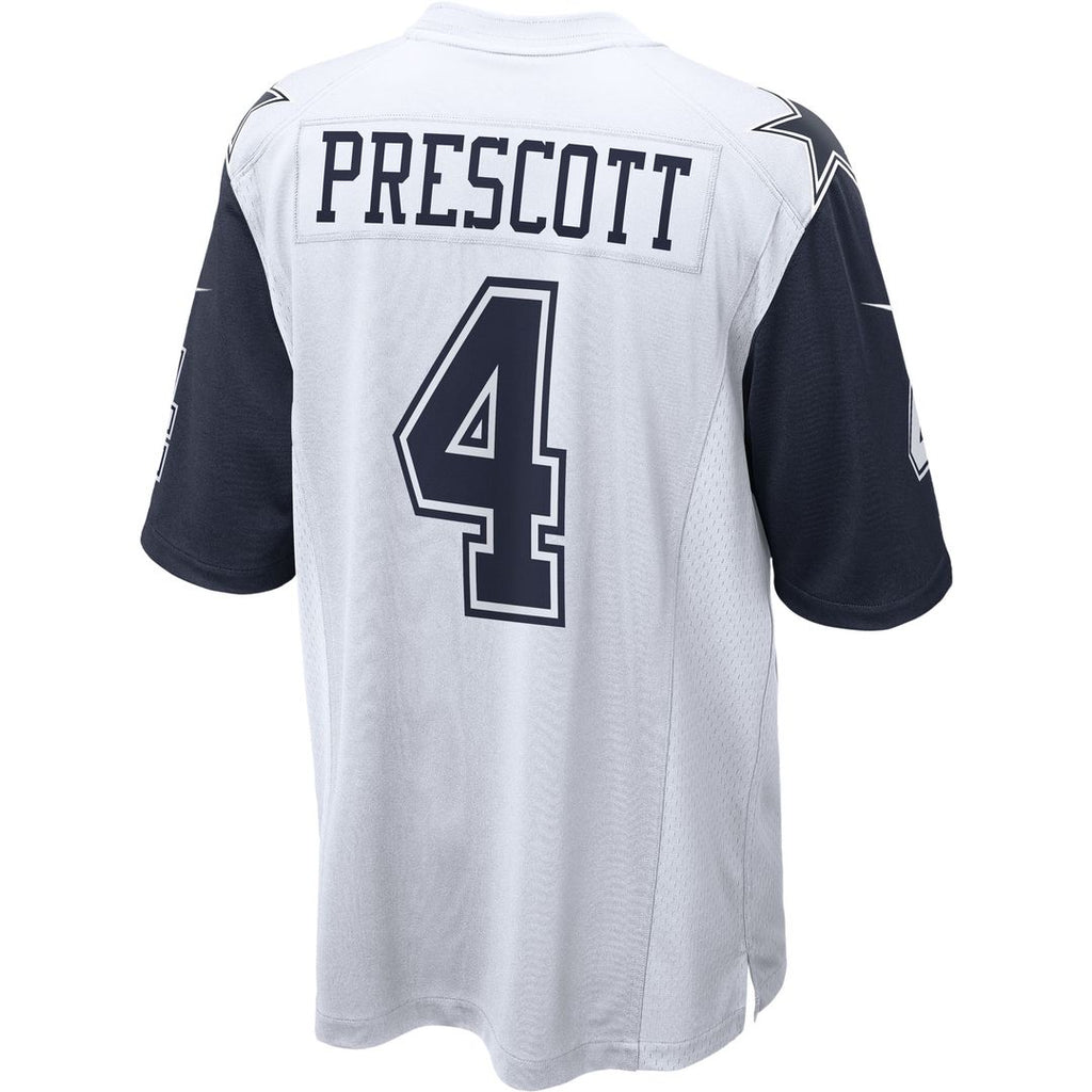 Dak Prescott Dallas Cowboys Nike Alternate Game Team Official Jersey - White