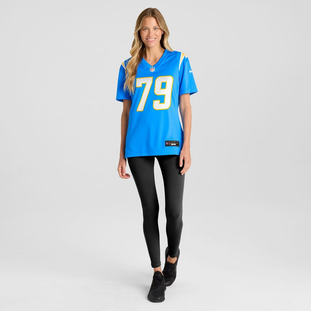 Trey Pipkins III Los Angeles Chargers Nike Women's Game Official Jersey - Powder Blue