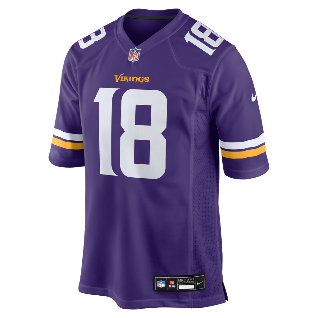 Justin Jefferson Minnesota Vikings Nike Game Player Official Jersey - White