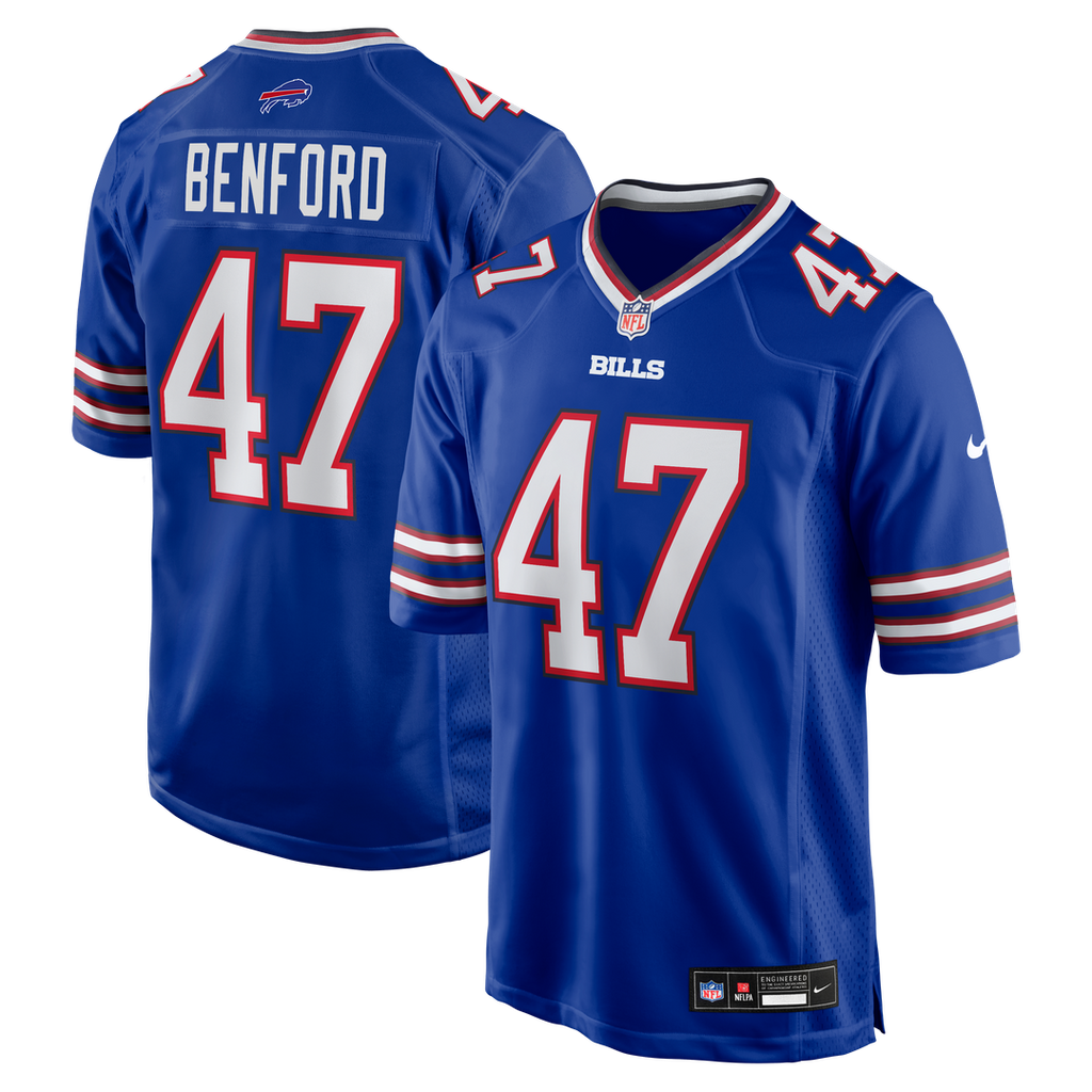 Christian Benford Buffalo Bills Nike Game Official Jersey - Royal