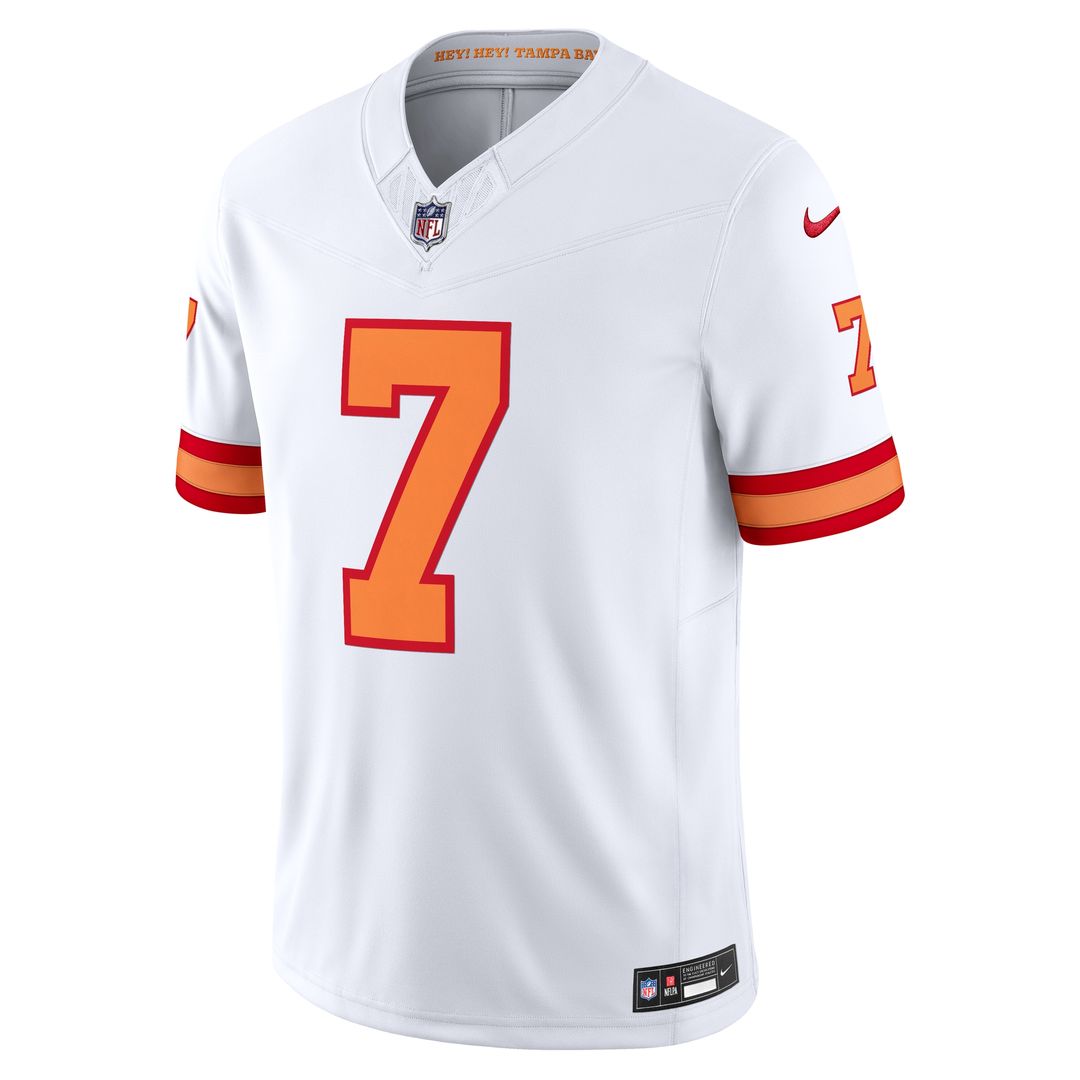 Bucky Irving '76 Tampa Bay Buccaneers Nike  Vapor F.U.S.E. Player Limited Official Jersey - White
