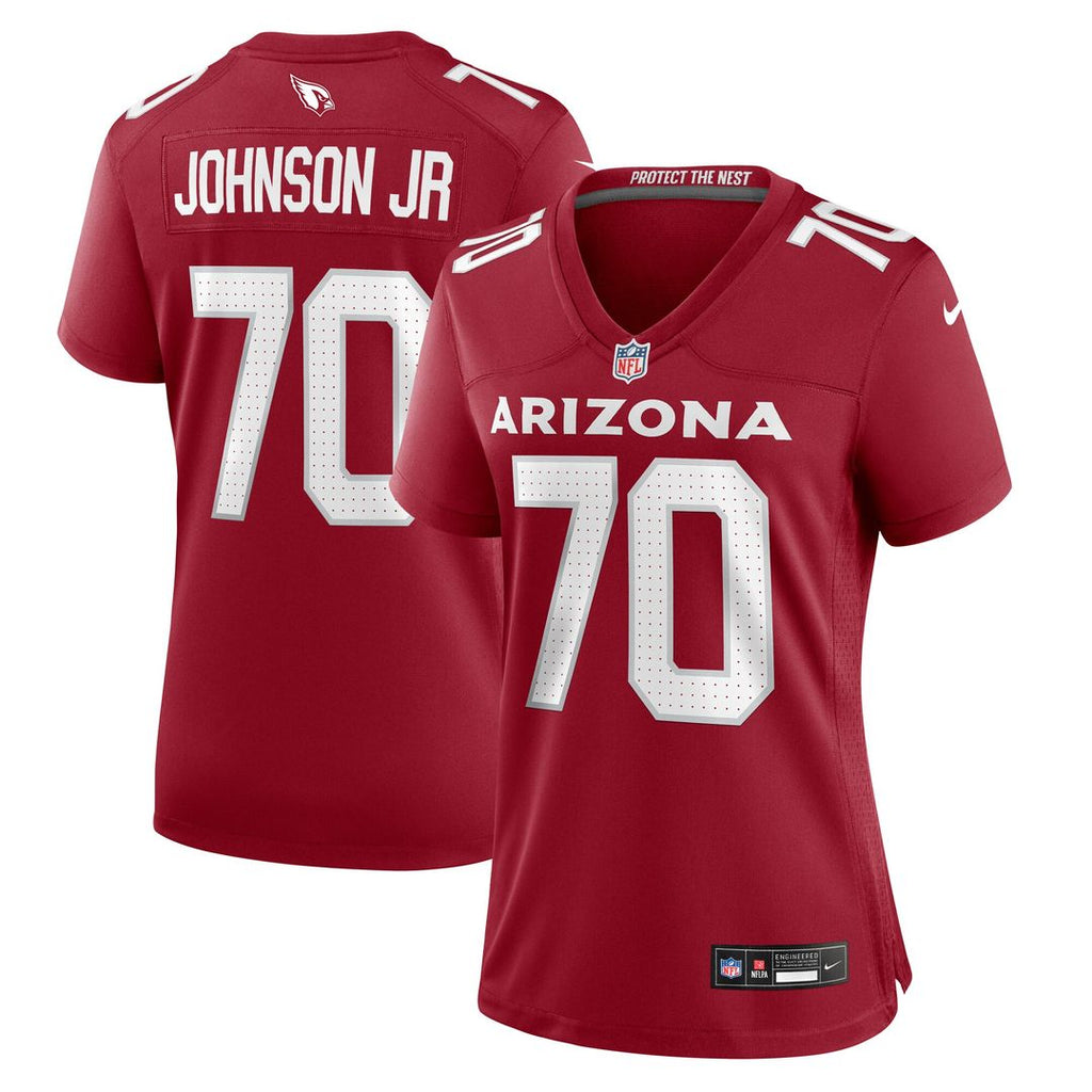 Paris Johnson Jr. Arizona Cardinals Nike Women's  Game Official Jersey -  Cardinal