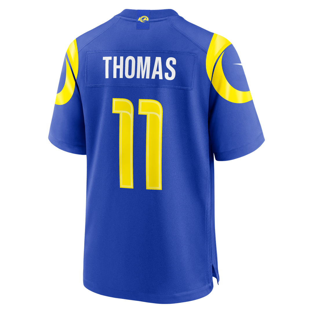 Keir Thomas Los Angeles Rams Nike Team Game Official Jersey - Royal