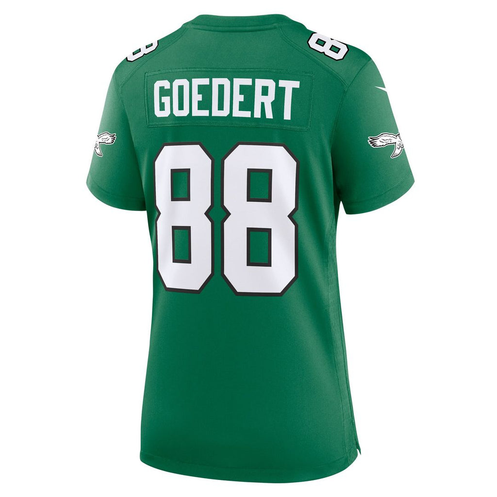 Dallas Goedert Philadelphia Eagles Nike Women's Team Game Official Jersey -  Midnight Green