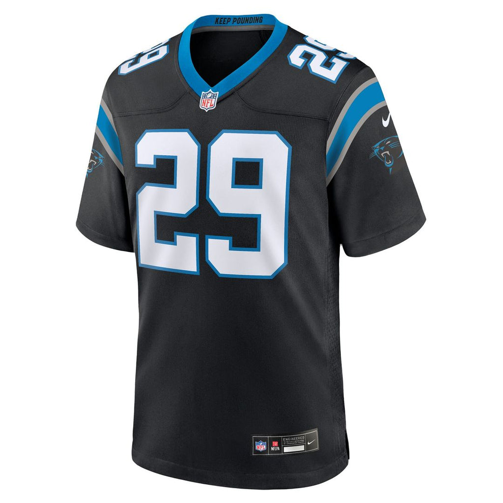 Akayleb Evans Carolina Panthers Nike Team Game Official Jersey -  Black
