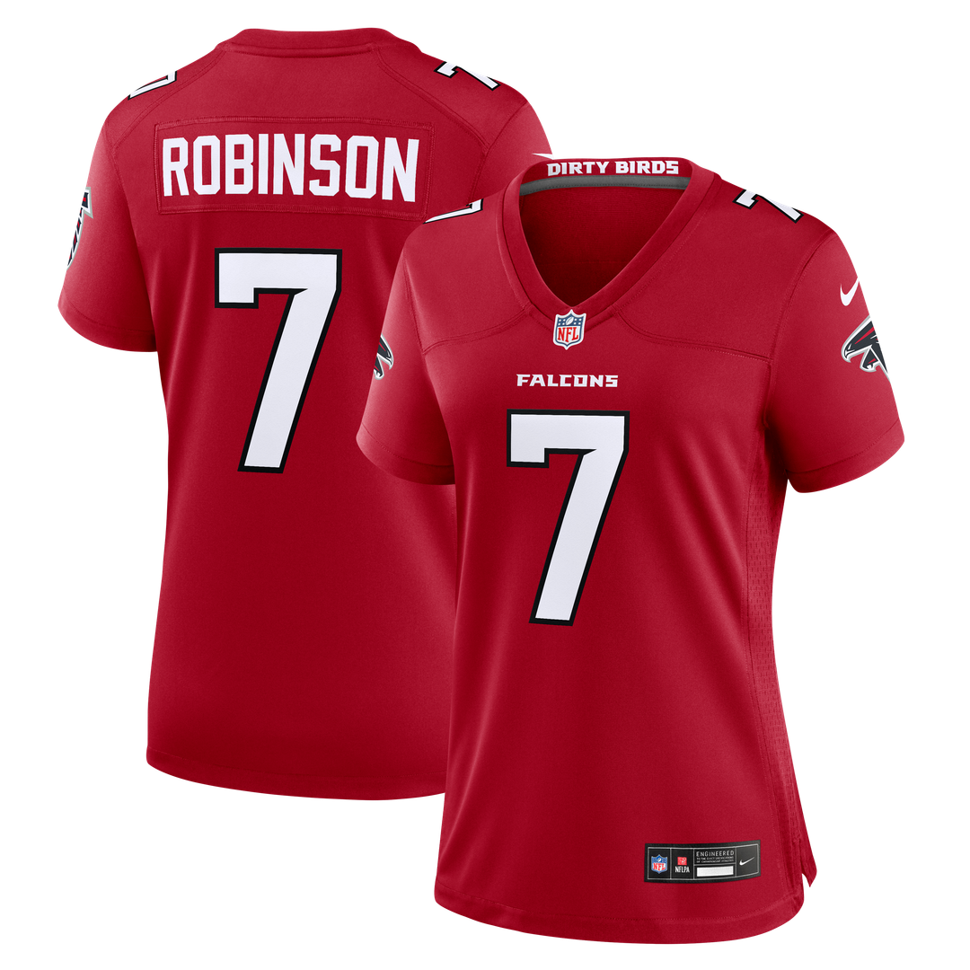 Bijan Robinson Atlanta Falcons Nike Women's Game Official Jersey - Red