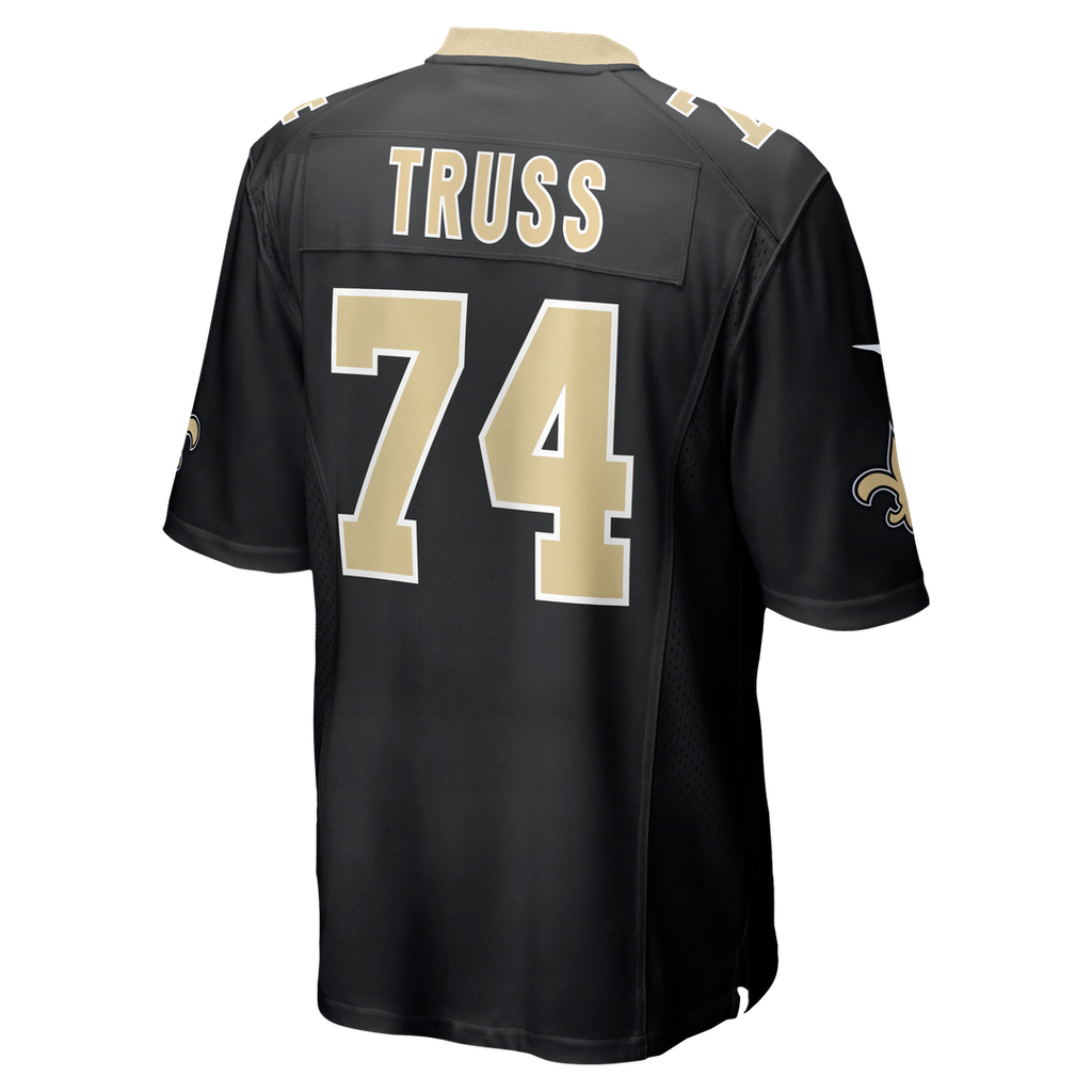 Xavier Truss New Orleans Saints Nike Team Game Jersey - Black