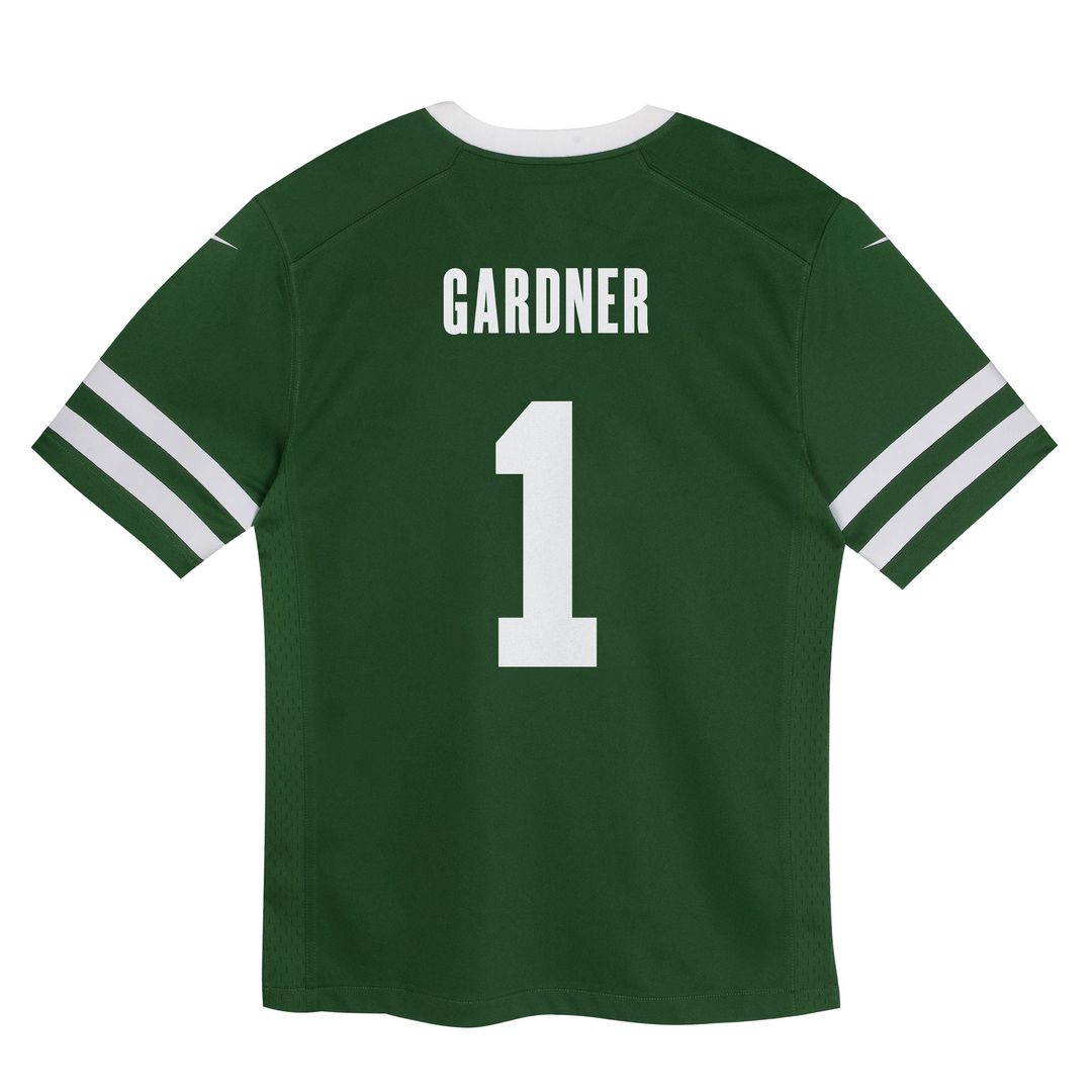 Ahmad Sauce Gardner New York Jets Nike Preschool Game Official Jersey - Legacy Green