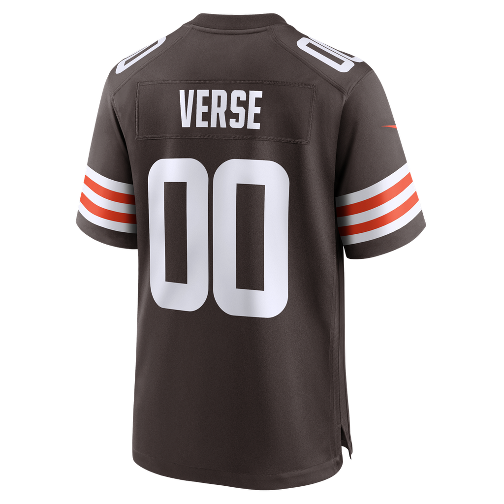Jared Verse Cleveland Browns Nike Youth Team Game Official Jersey - Brown