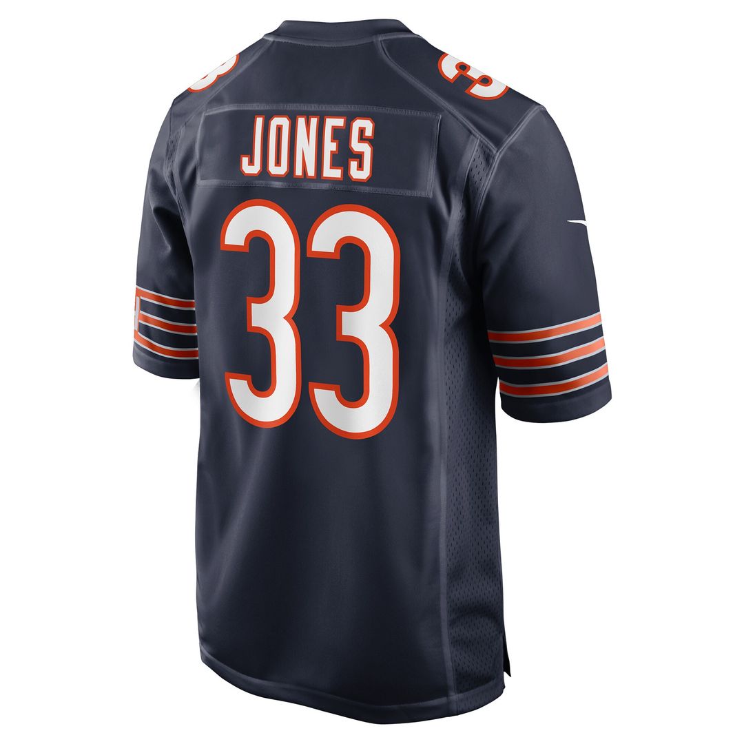 Jaylon Jones Chicago Bears Nike Team Game Official Jersey -  Navy