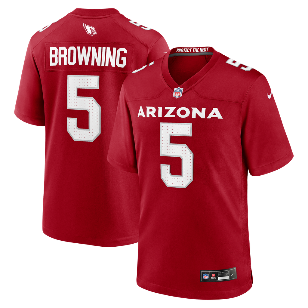 Baron Browning Arizona Cardinals Nike Team Game Official Jersey -  Cardinal