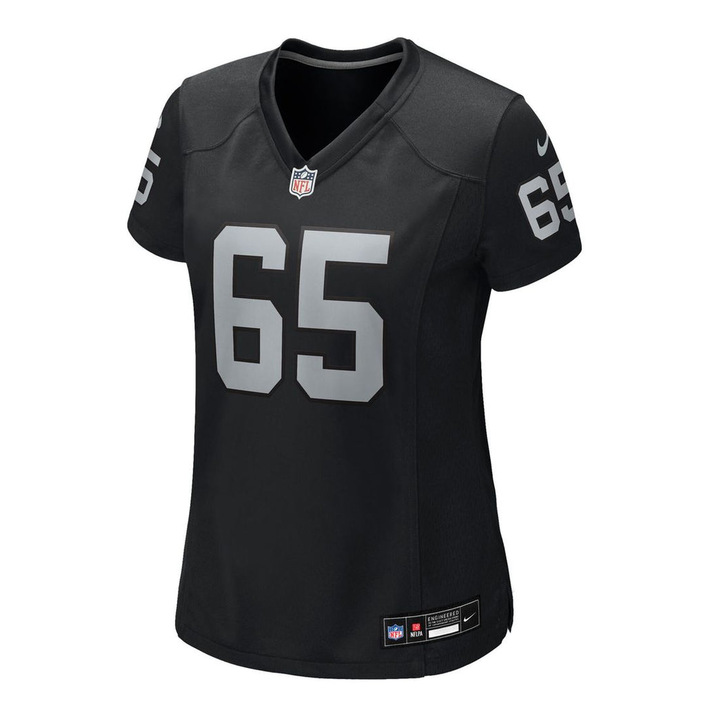 Alex Cappa Las Vegas Raiders Nike Women's Team Game Jersey - Black
