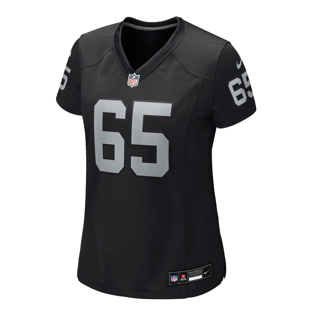 Alex Cappa Las Vegas Raiders Nike Women's Team Game Jersey - Black