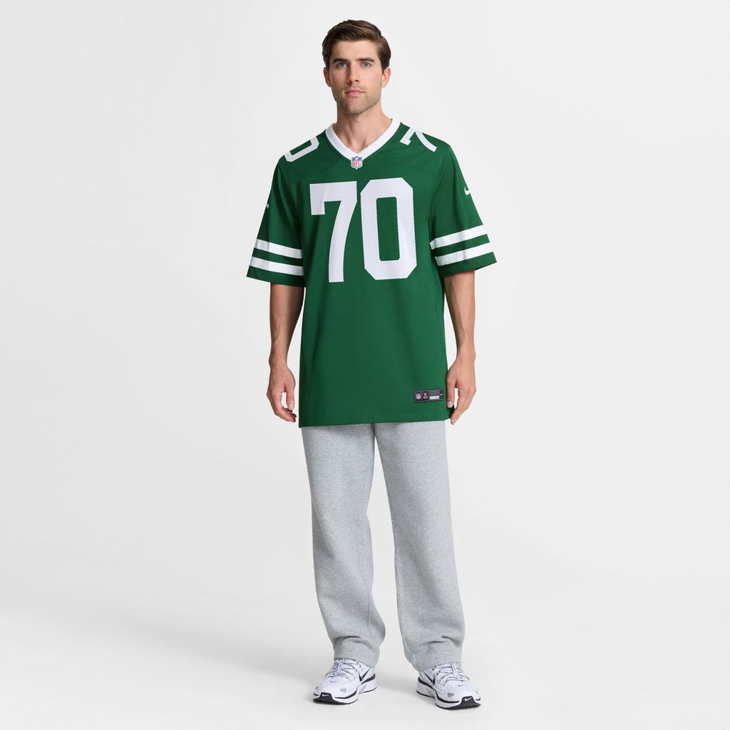 Armand Membou New York Jets Nike Team Game Official Jersey - Green
