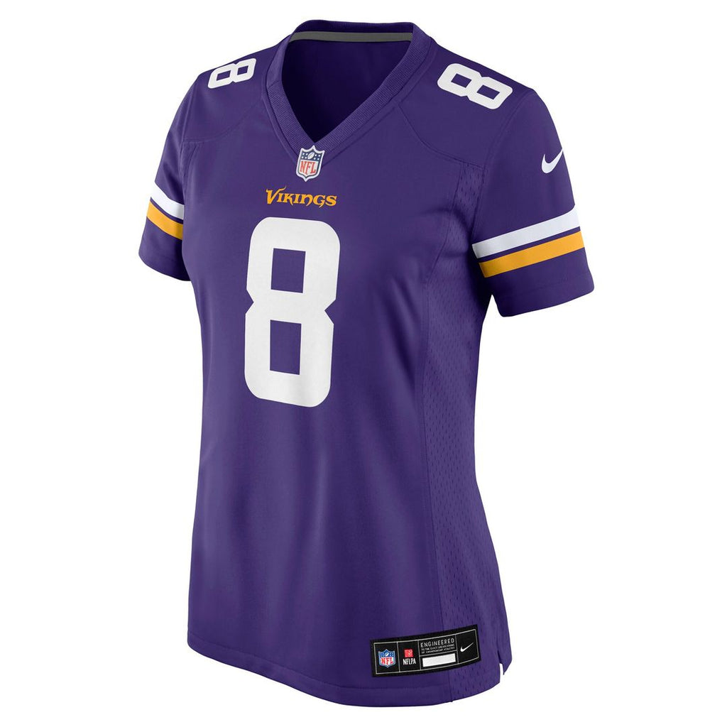 Jeff Okudah Minnesota Vikings Nike Women's Team Game Jersey - Purple