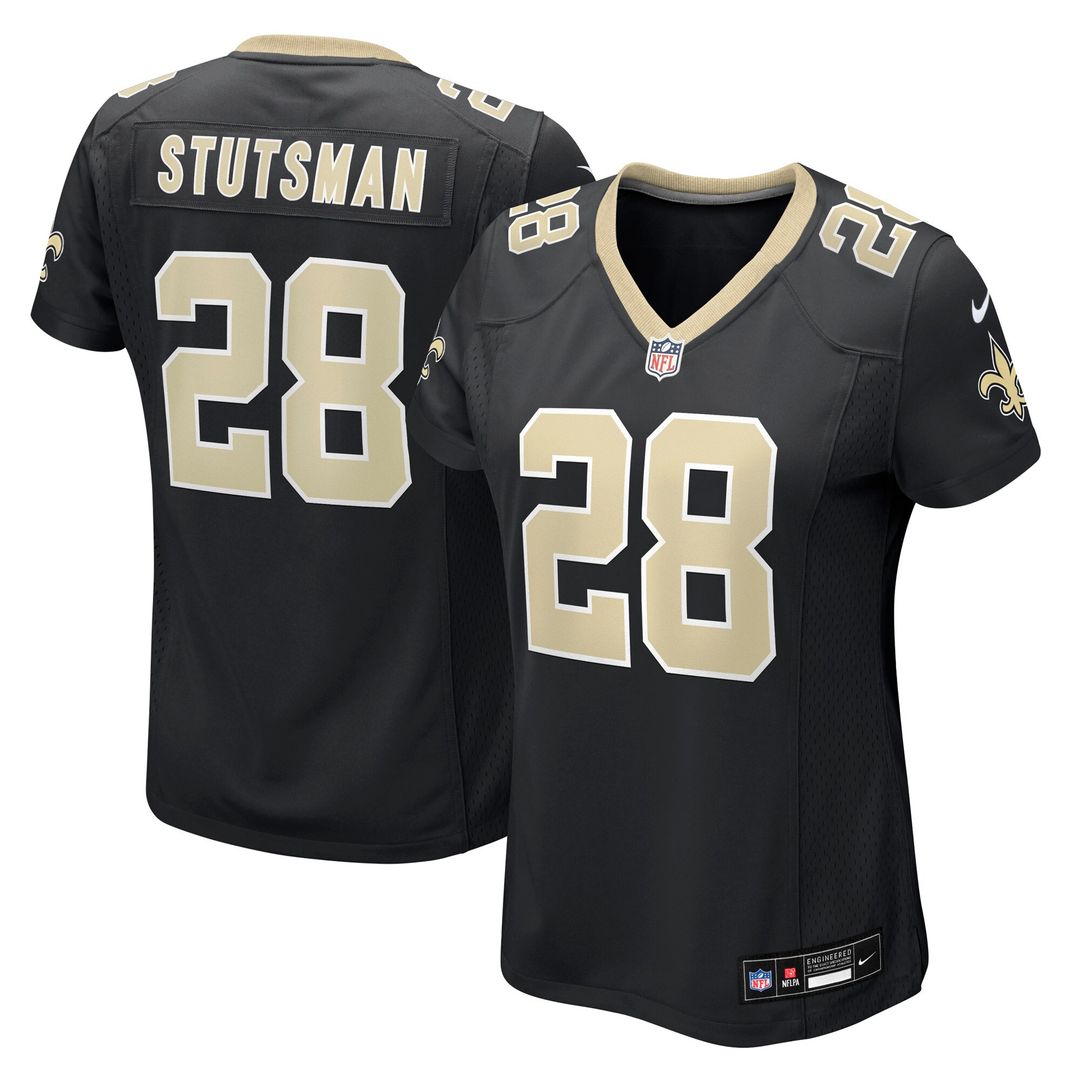 Danny Stutsman New Orleans Saints Nike Women's Team Game Official Jersey -  Black