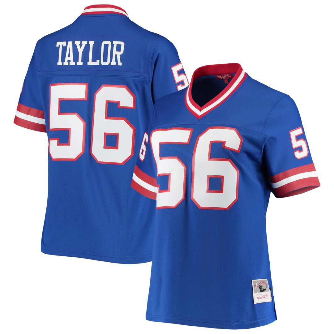 Lawrence Taylor New York Giants Mitchell & Ness Women's 1986 Legacy Replica Official Jersey - Royal