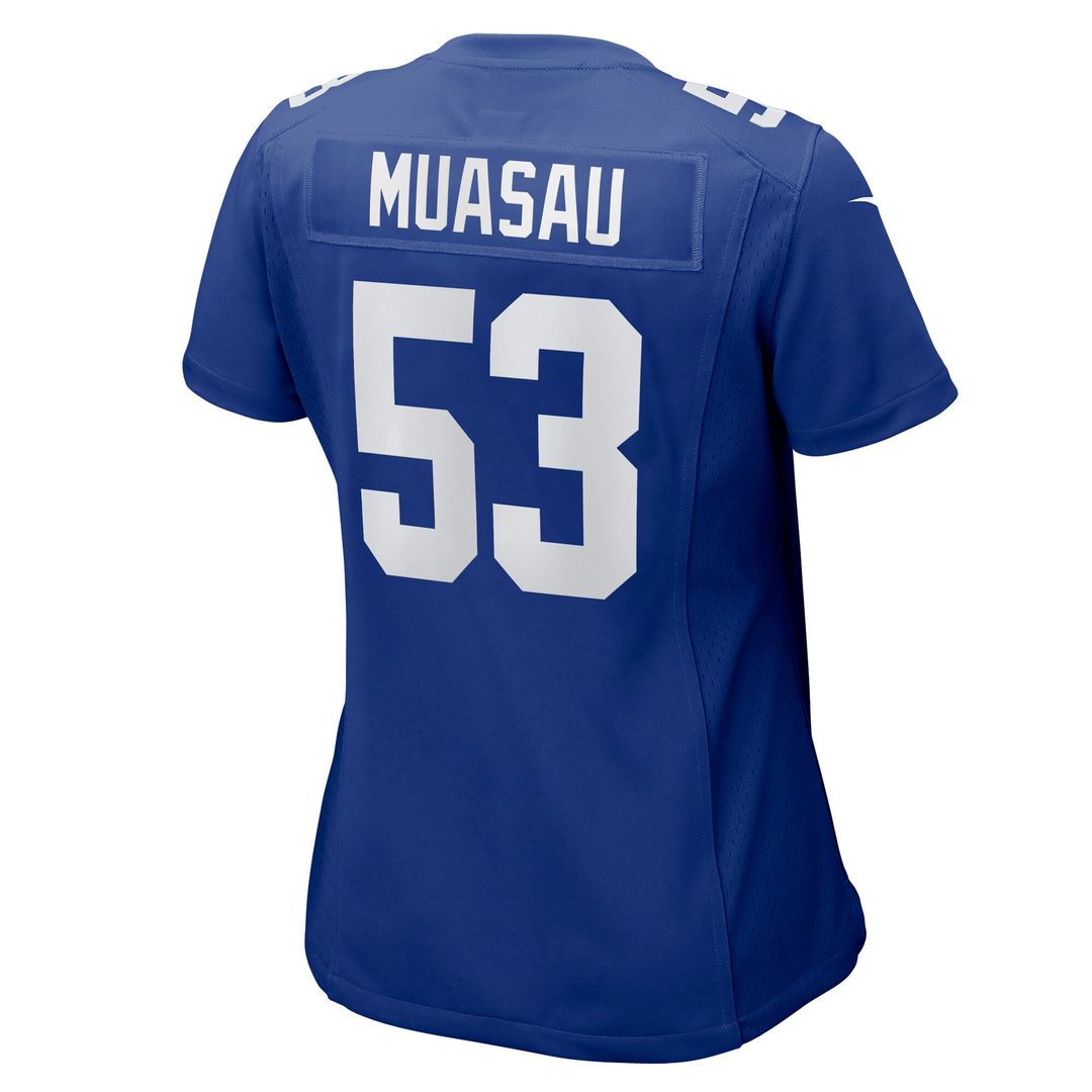 Darius Muasau New York Giants Nike Women's Game Jersey - Royal