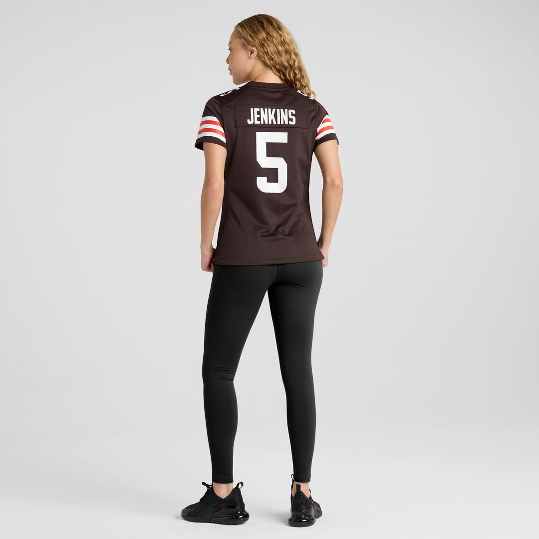 Rayshawn Jenkins Cleveland Browns Nike Women's Team Game Official Jersey -  Brown