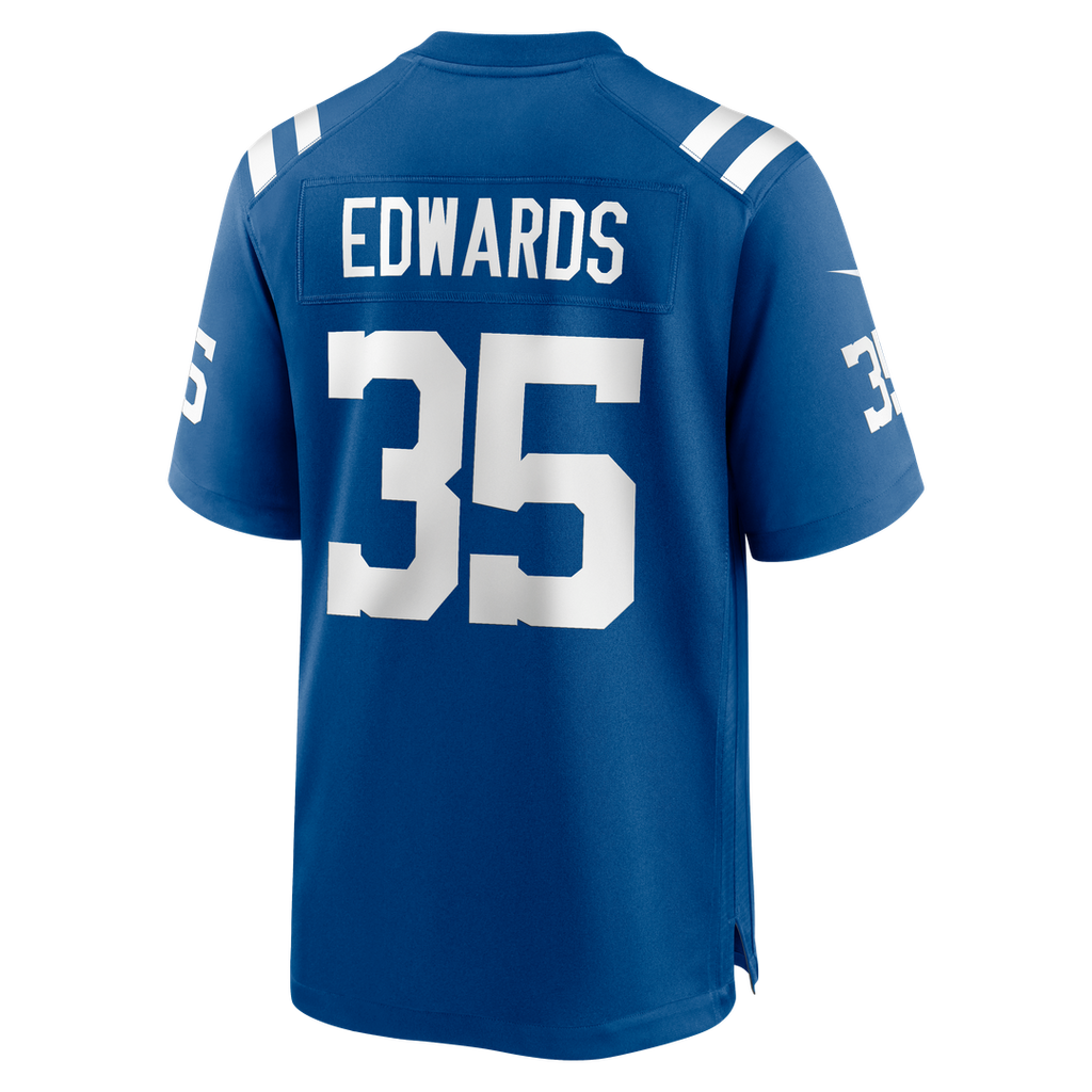 Johnathan Edwards Indianapolis Colts Nike Team Game Jersey - Royal