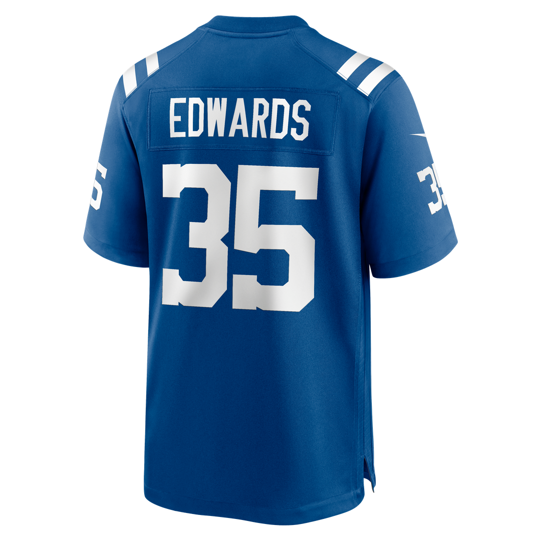 Johnathan Edwards Indianapolis Colts Nike Team Game Jersey - Royal