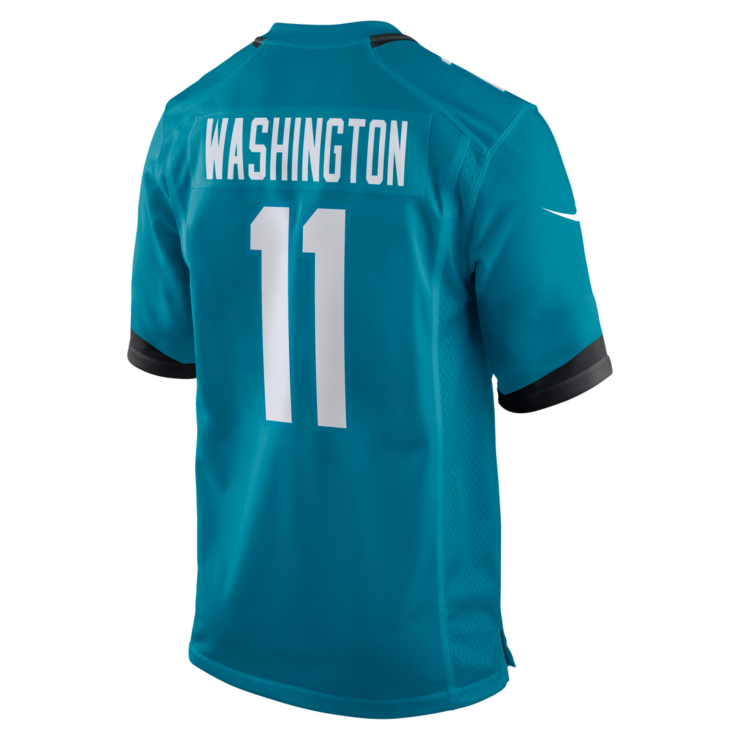 Parker Washington Jacksonville Jaguars Nike Team Game Official Jersey -  Teal