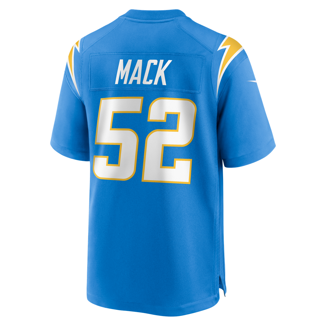Khalil Mack Los Angeles Chargers Nike Game Official Jersey - Powder Blue