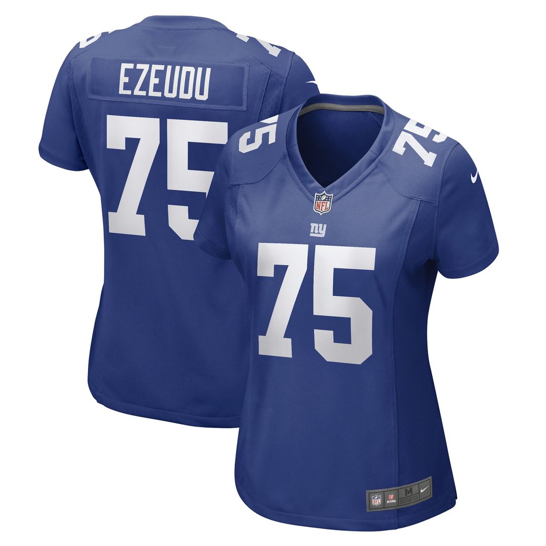 Joshua Ezeudu New York Giants Nike Women's Game Player Official Jersey - Royal