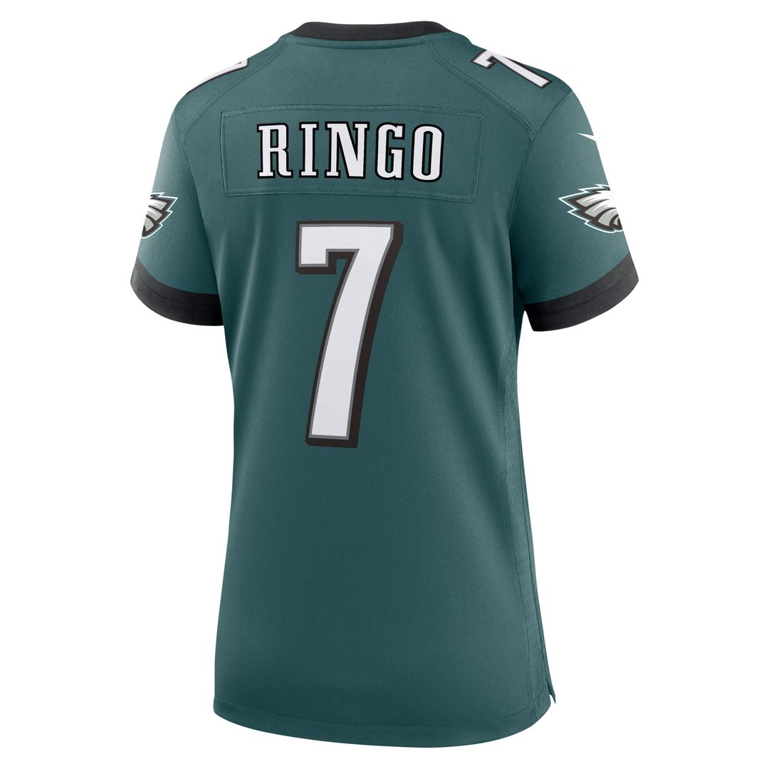 Kelee Ringo Philadelphia Eagles Nike Women's Team Game Jersey - Midnight Green