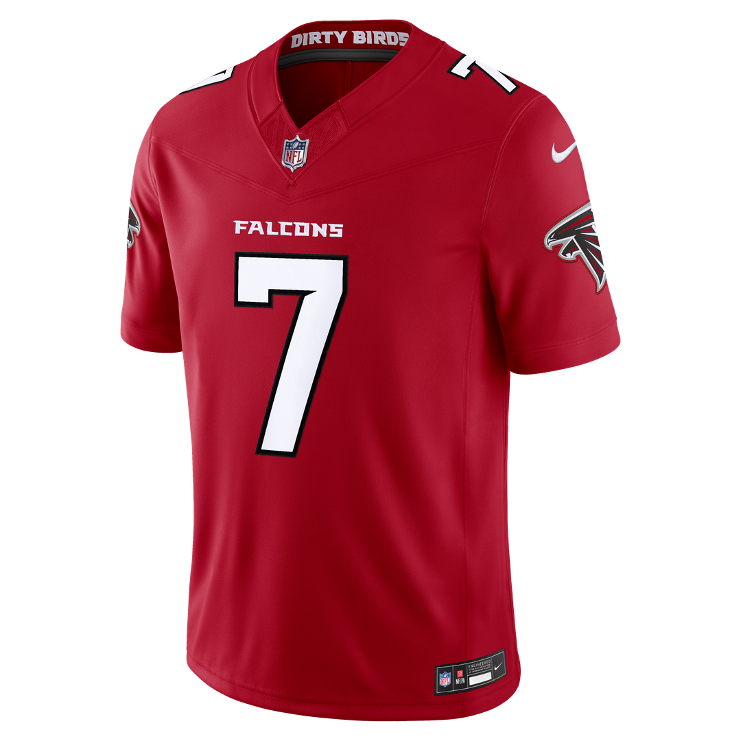 Bijan Robinson Atlanta Falcons Nike Vapor F.U.S.E. Stitched Limited Official Jersey - Red