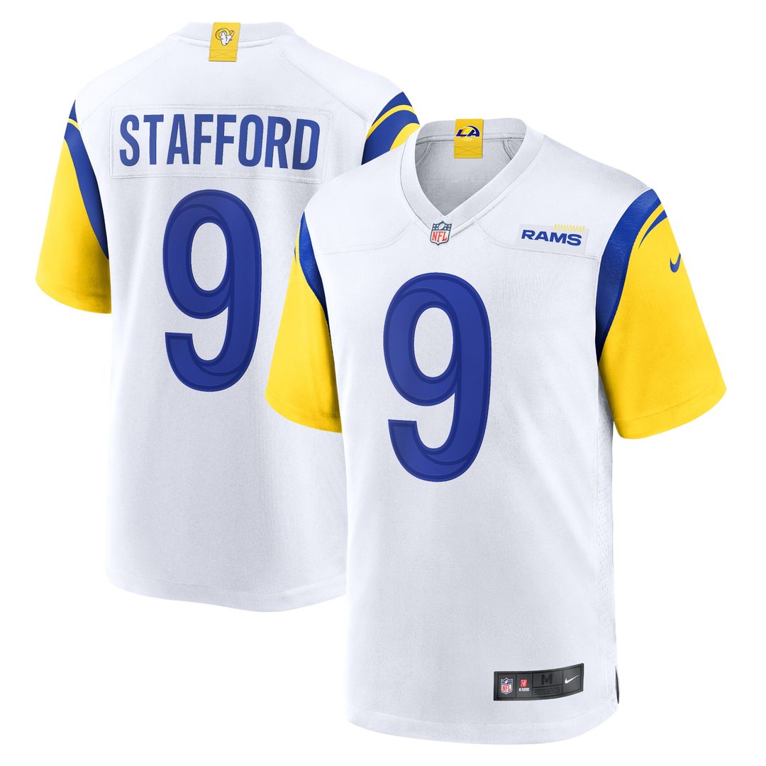 Matthew Stafford Los Angeles Rams Nike Alternate Game Official Jersey - White