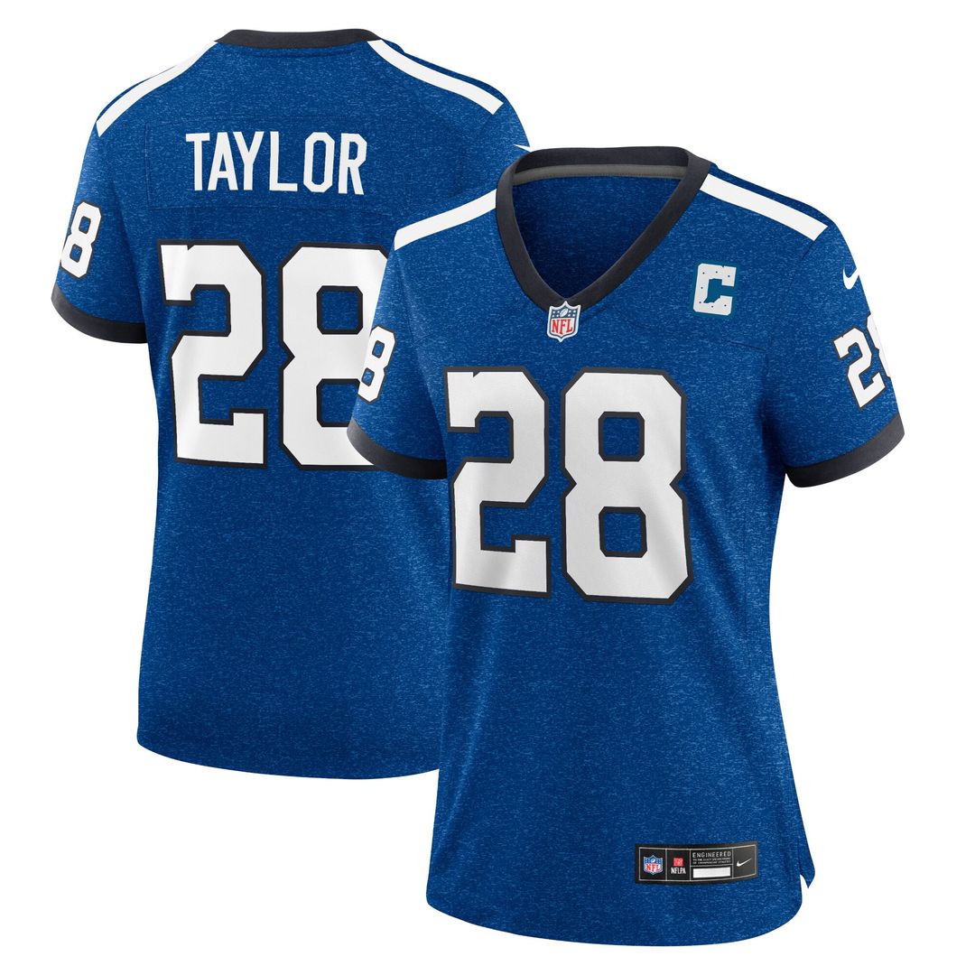 Jonathan Taylor Indianapolis Colts Nike Women's Indiana Nights Alternate Game Official Jersey - Royal
