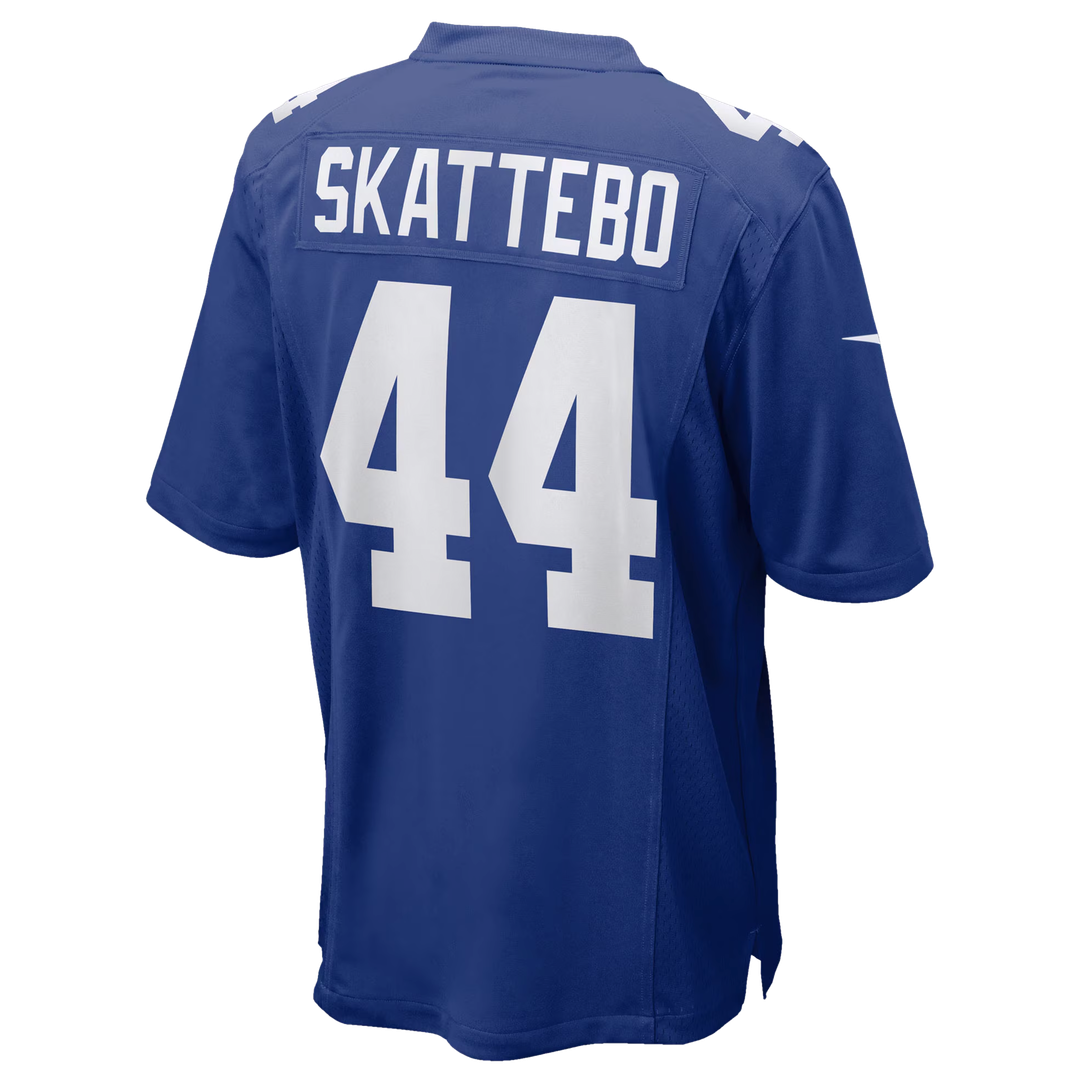 Cam Skattebo New York Giants Nike Game Official Jersey - White