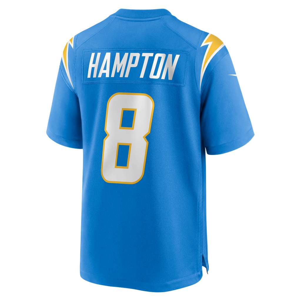 Omarion Hampton Los Angeles Chargers Nike Team Game Official Jersey -  Powder Blue