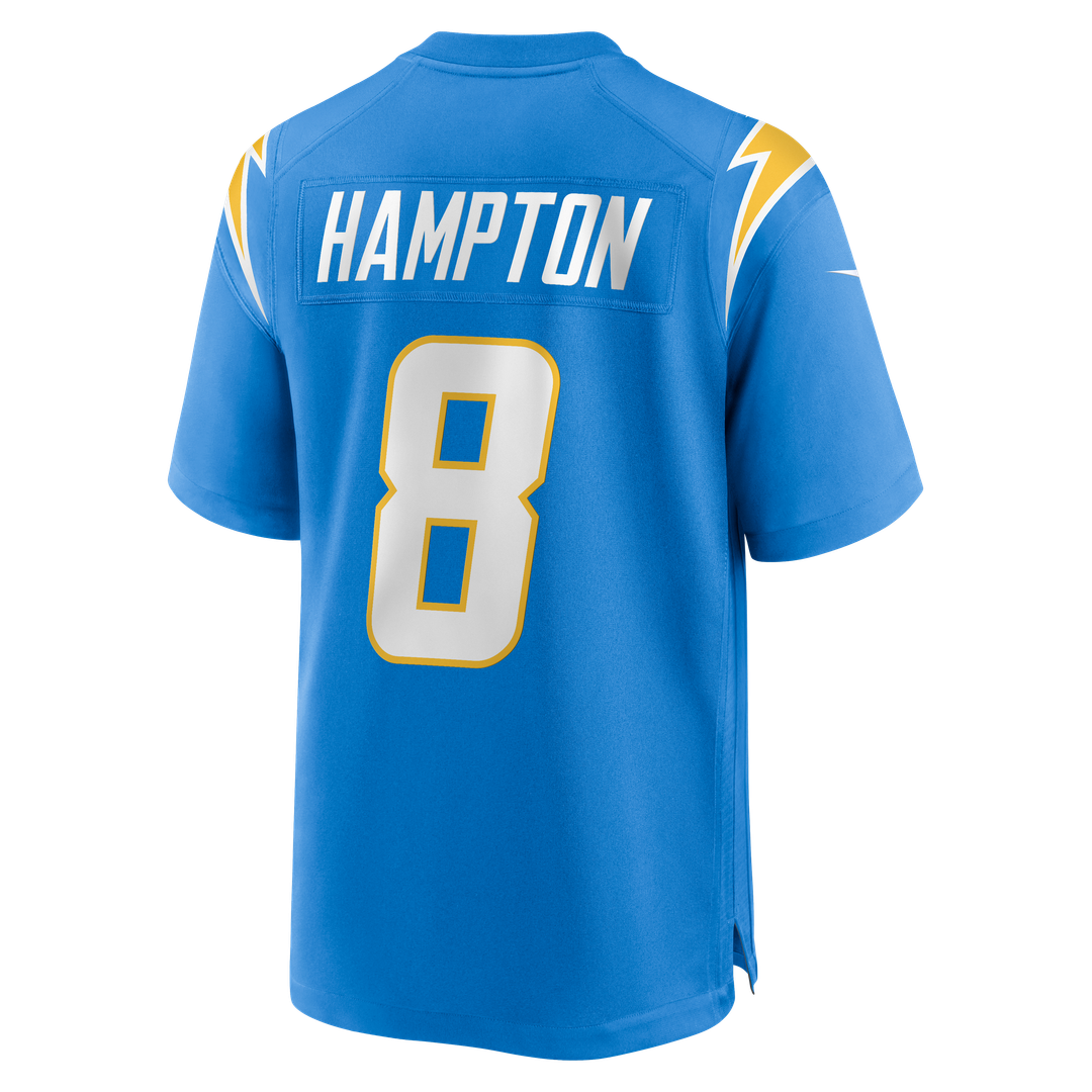 Omarion Hampton Los Angeles Chargers Nike Team Game Official Jersey -  Powder Blue