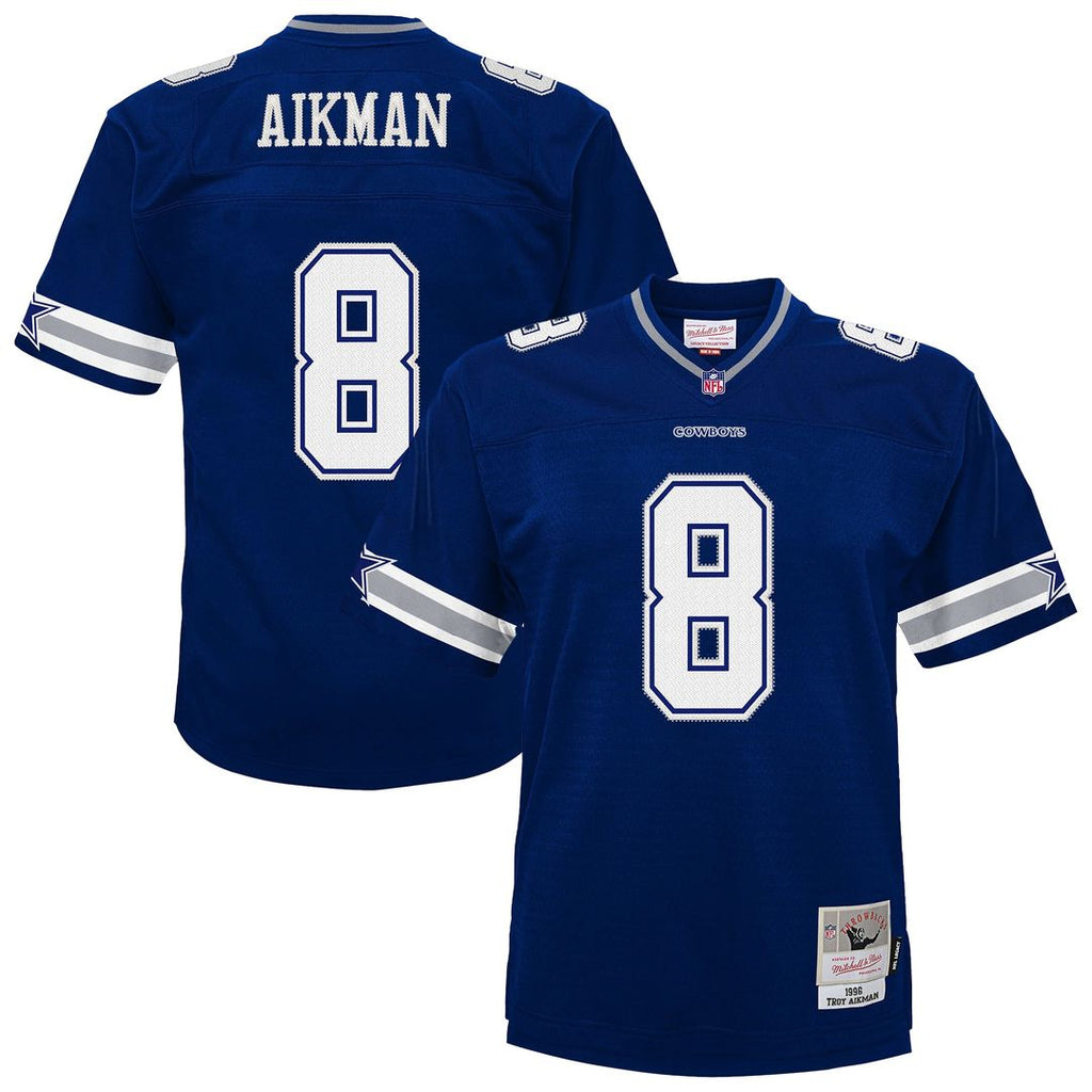 Troy Aikman Dallas Cowboys Mitchell & Ness Toddler 1996 Retired Legacy Official Jersey - Navy