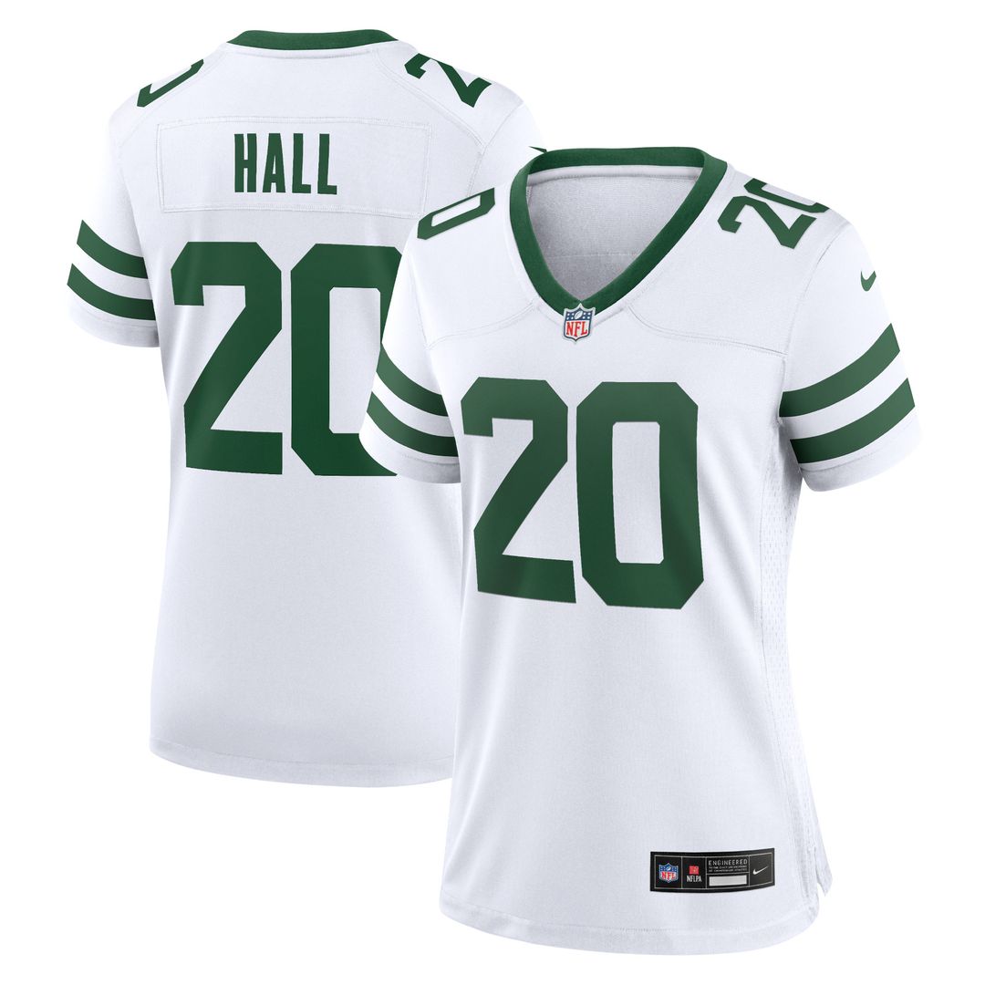 Breece Hall New York Jets Nike Women's Alternate Game Official Jersey - Legacy Black