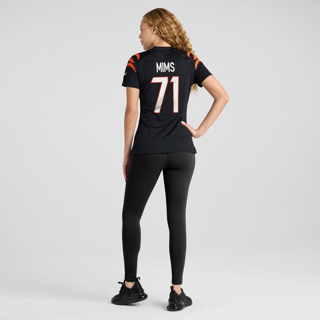 Amarius Mims Cincinnati Bengals Nike Women's Game Jersey - Black