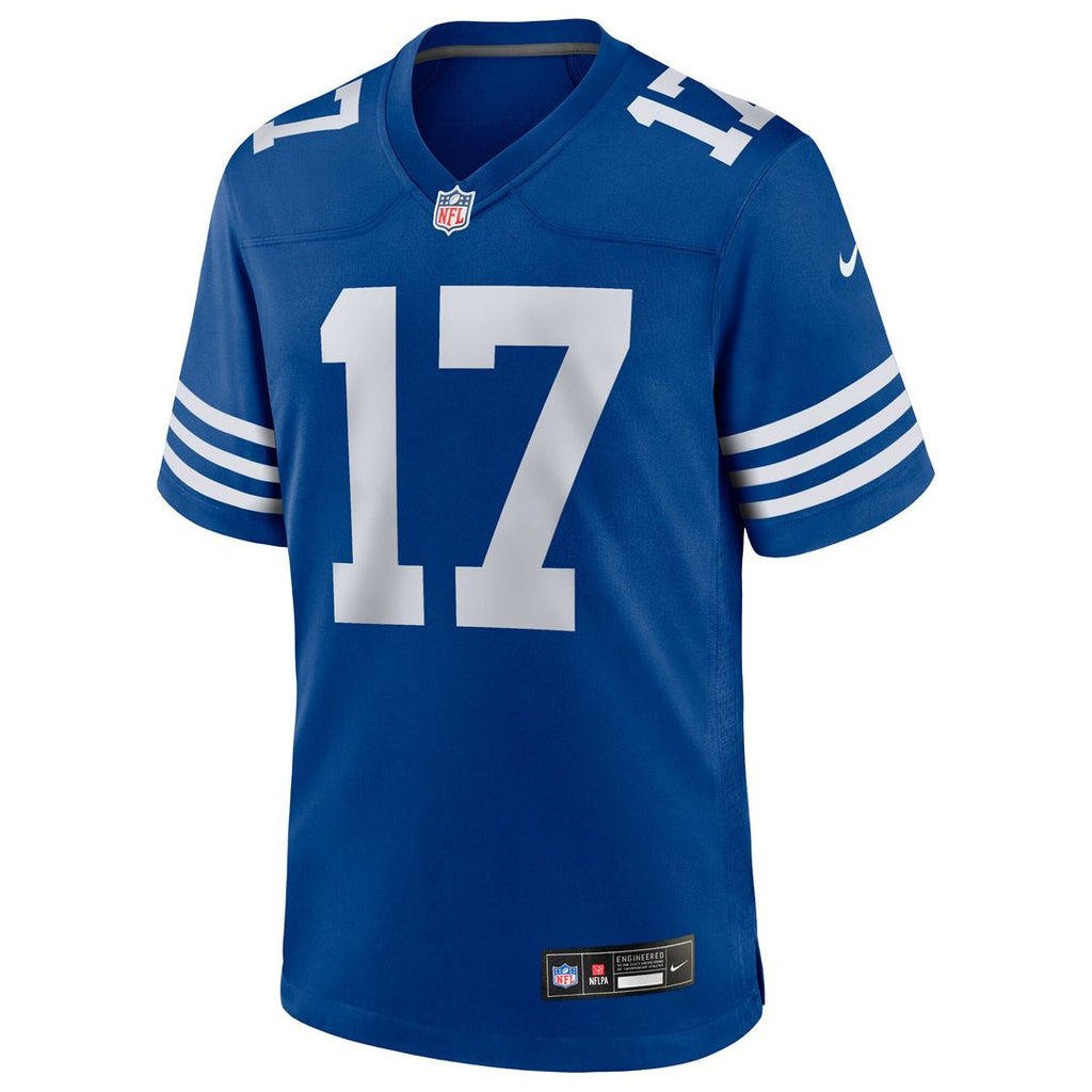 Daniel Jones Indianapolis Colts Nike Alternate 2 Indiana Nights Game Jersey - Heather Royal