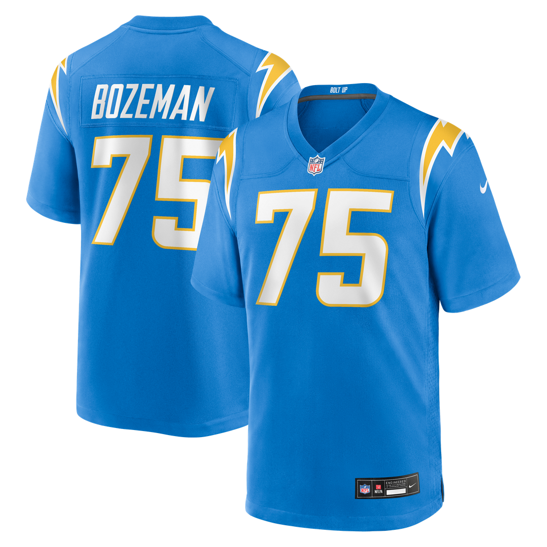 Bradley Bozeman Los Angeles Chargers Nike Game Jersey - Powder Blue