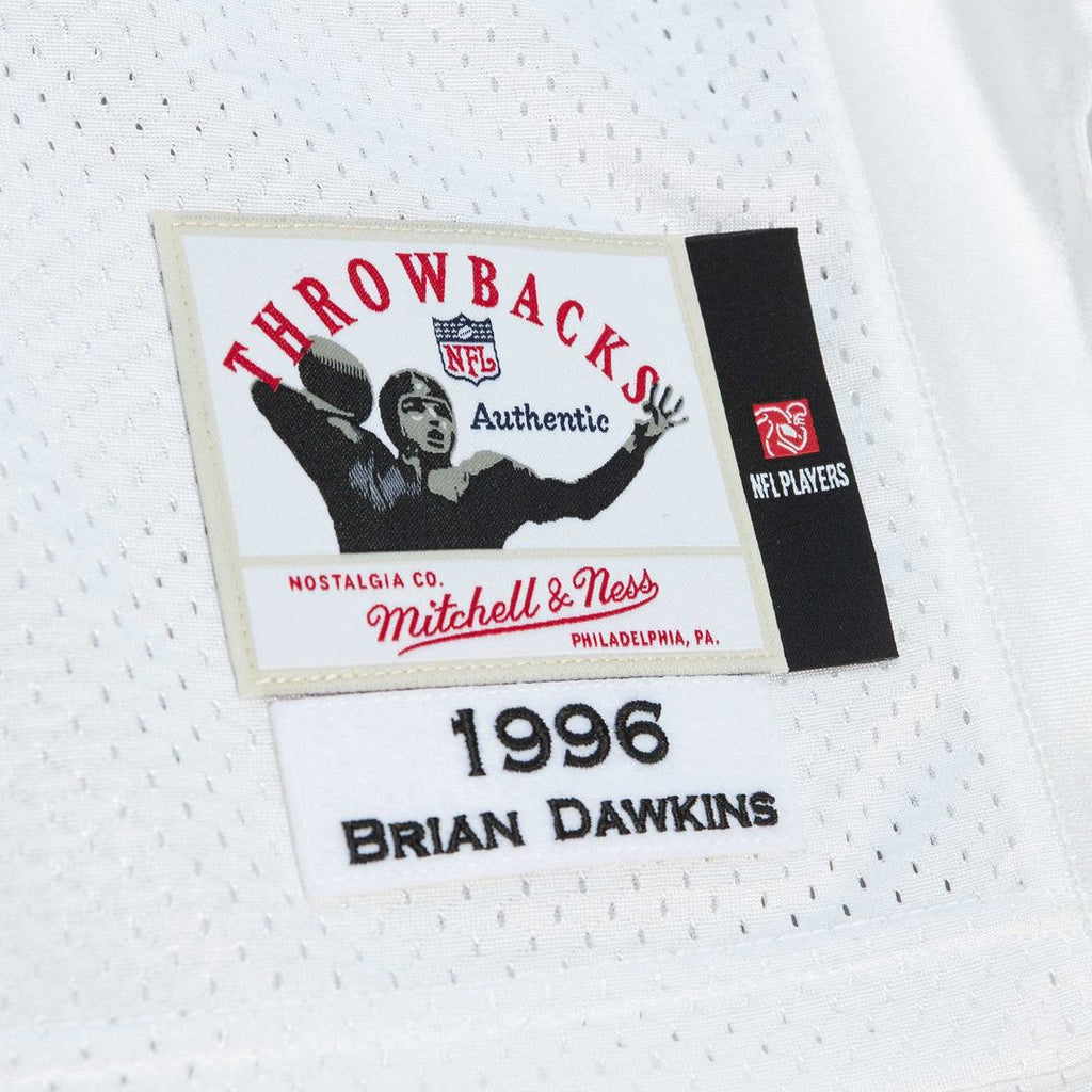 Brian Dawkins Philadelphia Eagles 1996 Mitchell & Ness Authentic Throwback Retired Player Official Jersey - White