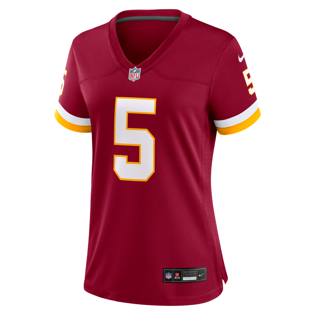 Jayden Daniels Washington Commanders Nike Women's Game Official Jersey - Burgundy