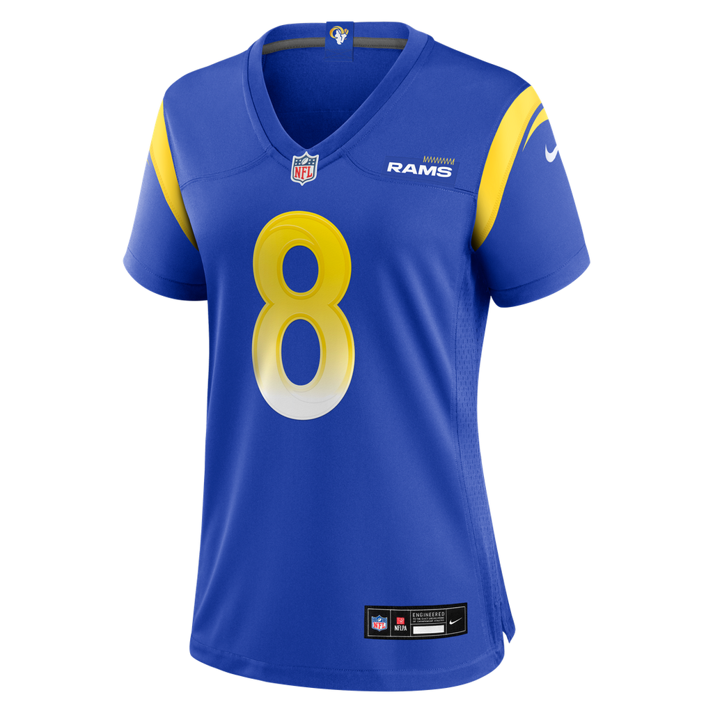 Jared Verse Los Angeles Rams Nike Women's Team Game Jersey - Royal