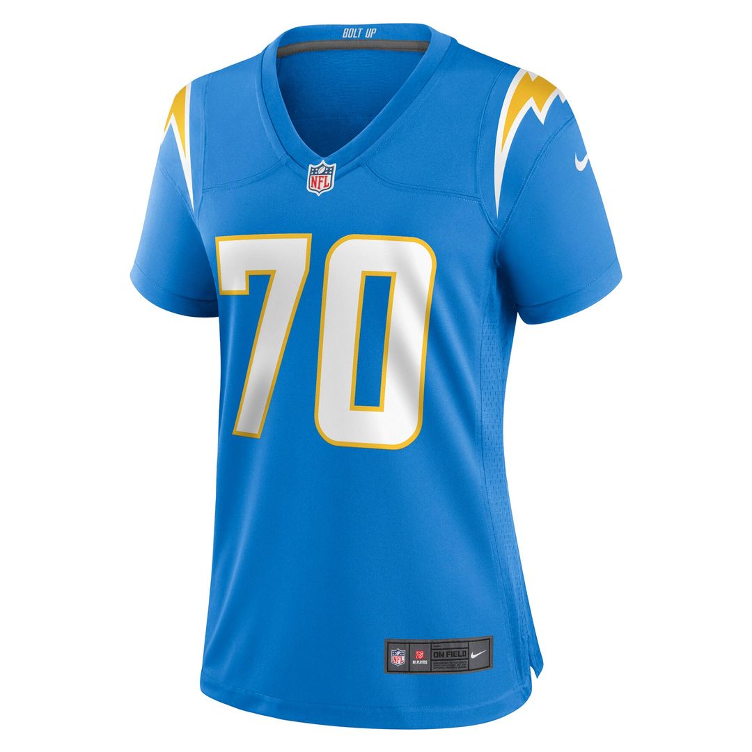 Rashawn Slater Los Angeles Chargers Nike Women's Game Official Jersey - Powder Blue