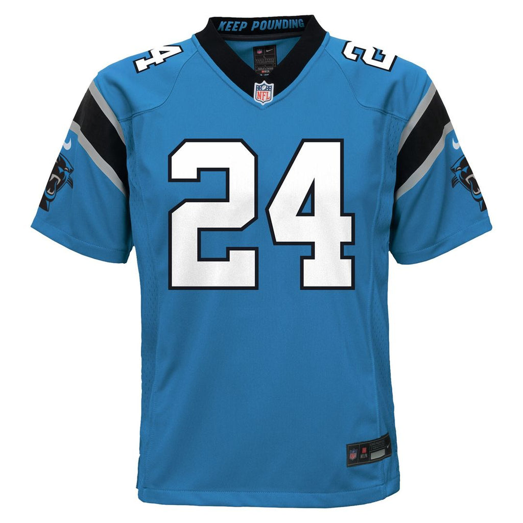 Jonathon Brooks Carolina Panthers Nike Youth Game Official Jersey - Blue