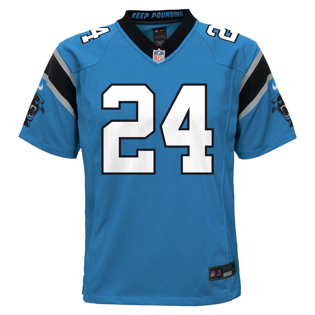 Jonathon Brooks Carolina Panthers Nike Youth Game Official Jersey - Blue