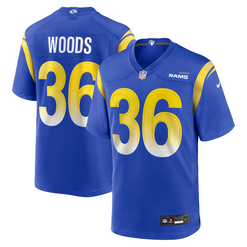 Charles Woods Los Angeles Rams Nike Game Jersey - Royal